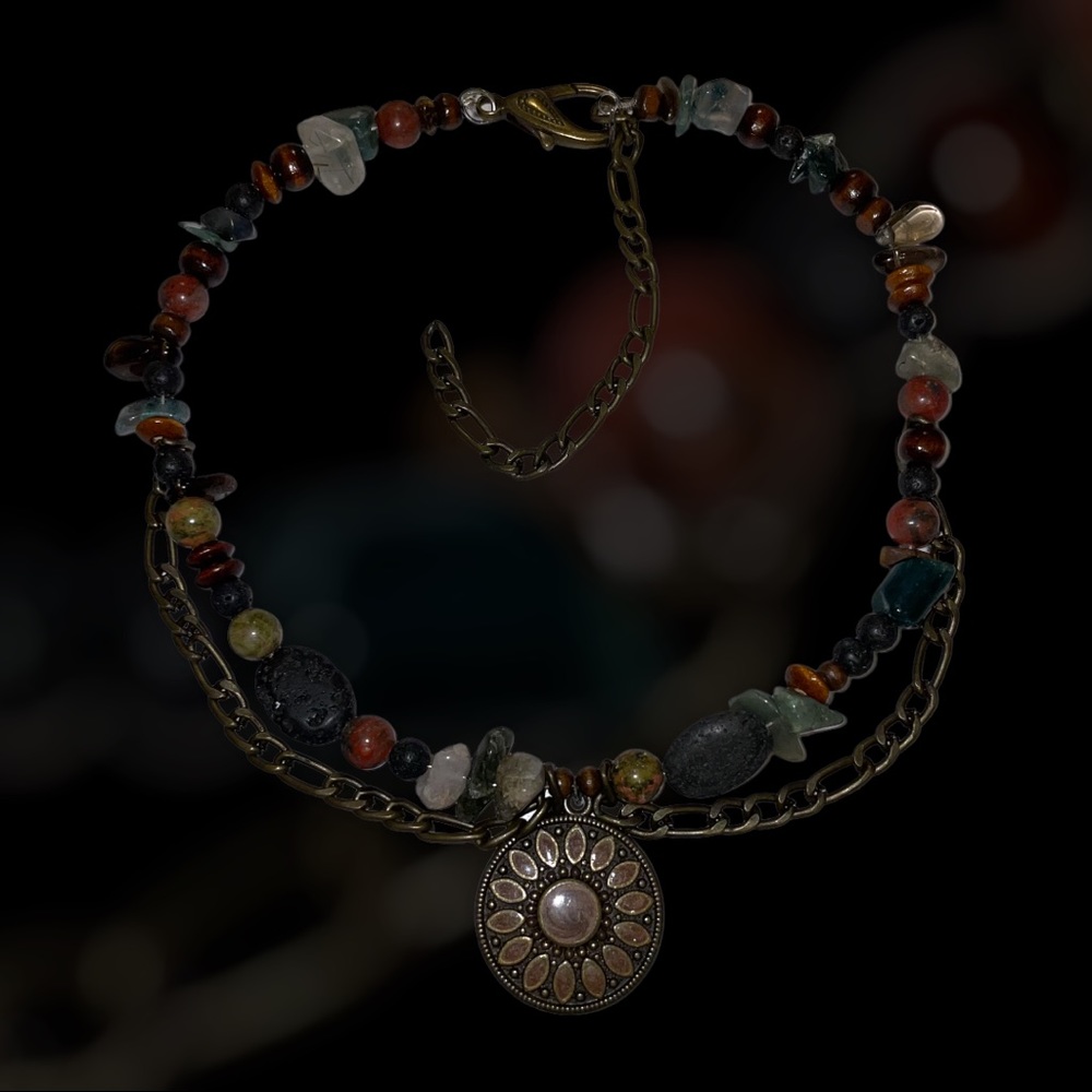 Bohemian Flower Necklace